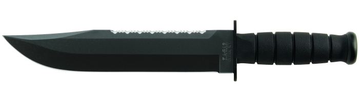Das KA-BAR 2211 Big Brother Messer in der "modernen" Version mit schwarzem Kraton G® Griff