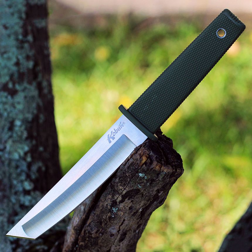 Das Cold Steel Kobun Messer mit Klinge aus japanischem AUS-8A Stahl