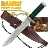 Survivalmesser Rambo I First Blood - Sylvester Stallone Signature